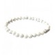 Bracelet perles rondes 6 mm Howlite