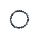Bracelet Obsidienne mouchetée Perles rondes 6mm Mates