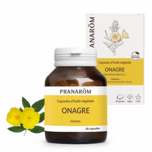 Capsules d'huile végétale d'Onagre Pranarom