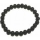 Bracelet Onyx perles mattes 6mm