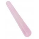 Bâton de massage arrondi en quartz rose Omsaé